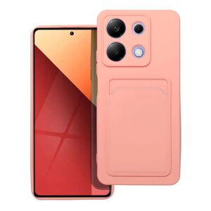 Card Case obal, Xiaomi Redmi Note 13 4G, ružový