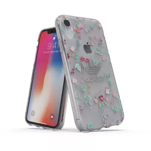 Kryt ADIDAS - Clear Case AOP FW18 for iPhone XR colourful (32830)