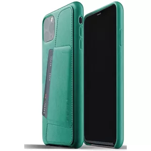 Kryt MUJJO Full Leather Wallet Case for iPhone 11 Pro Max - Alpine Green (MUJJO-CL-004-GR)