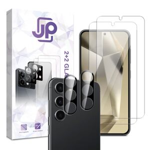JP Combo pack, Súprava 2 tvrdených skiel a 2 sklíčok pre šošovku, Samsung Galaxy S24 Plus