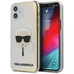 Kryt Karl Lagerfeld KLHCP12SPCKHML iPhone 12 mini 5,4" multicolor hardcase Iridescent Karl`s Head (KLHCP12SPCKHML)