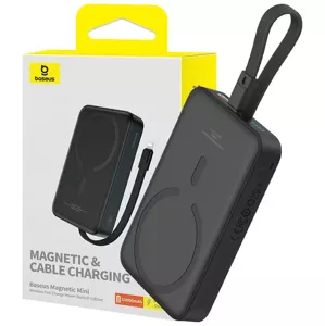 Nabíjačka Baseus Powerbank Magnetic Mini 10000mAh 20W MagSafe (black)