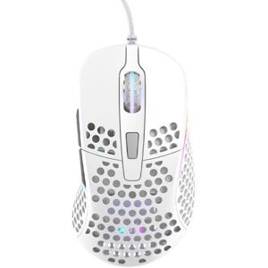 XTRFY Gaming Mouse M4 RGB herná myš biela