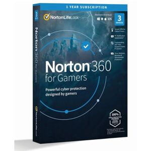 Norton 360 For Gamers 50GB SK 1 užívateľ pre 3 zariadenia na 12 mesiacov