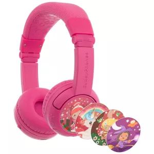 Slúchadlá Wireless headphones for kids Buddyphones PlayPlus, Pink (4897111740293)