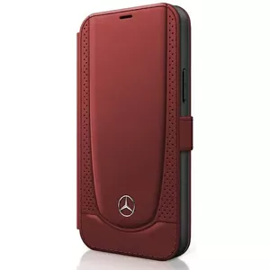 Púzdro Mercedes MEFLBKP12MARMRE iPhone 12/12 Pro 6,1" red book Urban Line (MEFLBKP12MARMRE)