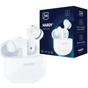 Slúchadlá 3MK Hardy LifePods Pro wireless headphones Bluetooth 5.3 ANC white