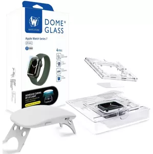 Ochranné sklo WHITESTONE DOME GLASS 2-PACK & BEZEL APPLE WATCH 7 (41MM) CLEAR (8809365406227)