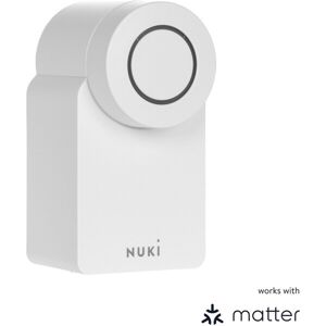 NUKI Smart Lock 4. generácie šikovný zámok s podporou Matter biela