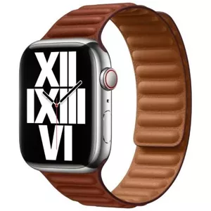 Remienok Apple Leather Band Apple Watch 38/40/42mm saddle brown (Large) (MY972AM/A)