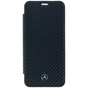 Púzdro Mercedes - Samsung Galaxy S9 Plus G965 Booklet Case Dynamic Line Carbon - Black (MEFLBKS9LCFBK)