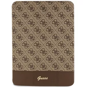 Púzdro Guess iPad 10.9" brown 4G Stripe Allover (GUFC11PS4SGW)