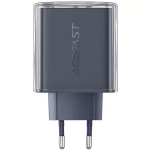 Nabíjačka Wall charger Acefast A45, 2x USB-C, 1xUSB-A, 65W PD (grey)