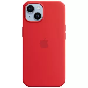 Kryt Apple iPhone 14 6,1" MagSafe red Silicone Case (MPRW3ZM/A)