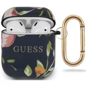 Kryt Guess GUACA2TPUBKFL03 AirPods cover blue N.3 Flower Collection (GUACA2TPUBKFL03)