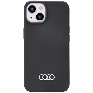 Kryt Audi Silicone Case iPhone 14 6.1" black hardcase AU-LSRIP14-Q3/D1-BK (AU-LSRIP14-Q3/D1-BK)