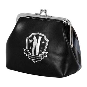 Peňaženka retro Wednesday - Nevermore logo