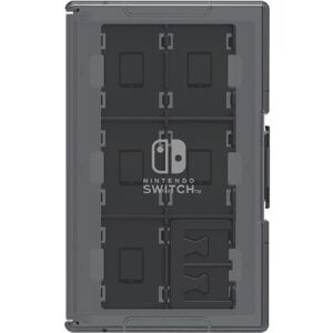 Hore púzdro na kazety Nintendo Switch čierne