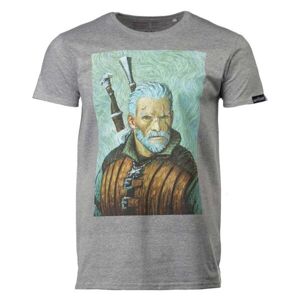Tričko The Witcher - Geralt Van Gogh Art L