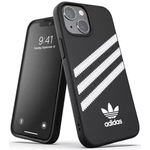 Kryt adidas OR Moulded Case PU FW21 for iPhone 13 mini black/white (47080)