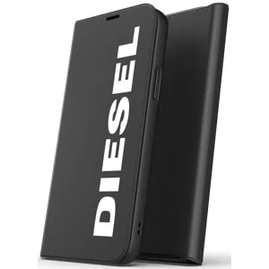 Púzdro Diesel Booklet Case Core for iPhone 12/12 Pro black/white (42486)