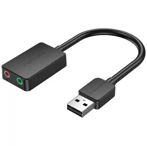 Redukcia External sound card USB 2.0 Vention CDYB0 2-port 0.15m