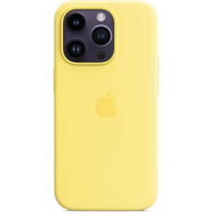 Apple silikónový kryt s MagSafe na iPhone 14 Pro kanárikovo žltý