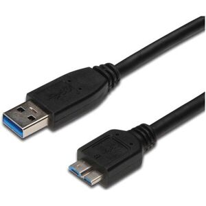 PremiumCord kábel USB A 3.0-Micro USB B 2m