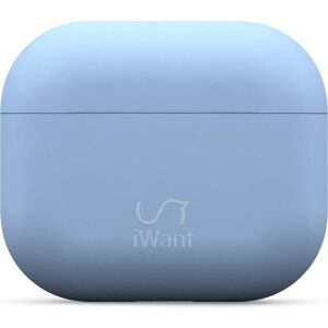 iWant AirPods 3.generácia ultra-tenké puzdro svetlo modré