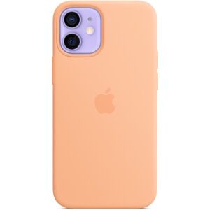 Apple silikónový kryt s MagSafe na iPhone 12 mini melónovo oranžový
