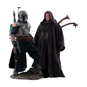 Hot Toys Star Wars - Boba Fett Deluxe Version Set of 2 Figures Scale 1/6