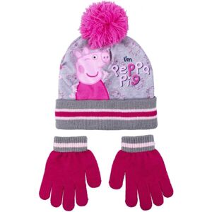 Zimní set (čepice a rukavice) Peppa Pig