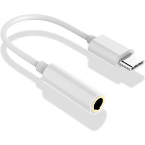 Platinet redukcia USB-C JACK 3,5mm 0,1m biela