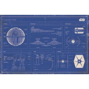 Plagát Star Wars - Imperial Fleet Bl (226)