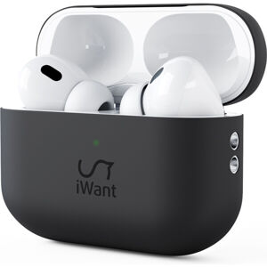 iWant Silicone Cover Airpods Pro 2 čierna