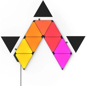 Nanoleaf Shapes Black Triangles šikovné trojuholníkové osvetlenie, rozširujúci balíček, 3 kusy