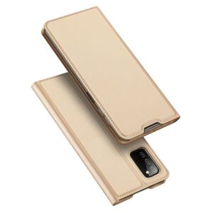 Peňaženkové puzdro Dux Ducis Skin Pro zlaté – Samsung Galaxy A03s