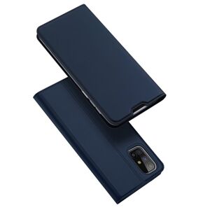 Peňaženkové puzdro Dux Ducis Skin Pro modré – Samsung Galaxy M31s