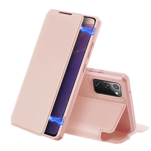 Peňaženkové puzdro Dux Ducis Skin X ružové – Samsung Galaxy Note 20