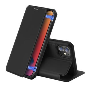 Peňaženkové puzdro Dux Ducis Skin X čierne – Apple iPhone 12 / iPhone 12 Pro