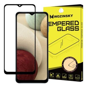 Tvrdené sklo celopovrchové 9H Wozinsky čierne – Samsung Galaxy A12 / M12