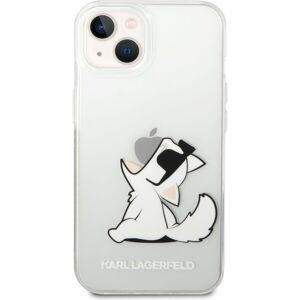Karl Lagerfeld PC/TPU Chúpette Eat Kryt pre iPhone 14 Max Transparent