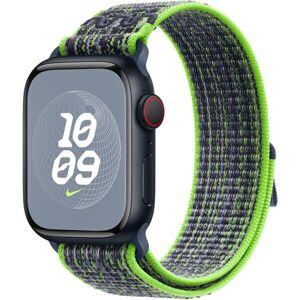 Apple Watch 41/40/38mm jasne zelený / modrý prevliekací športový remienok Nike