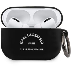 Karl Lagerfeld Rue St Guillaume puzdro Airpods Pro čierne