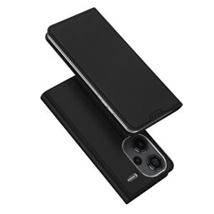Dux Ducis Skin Pro knižkové puzdro na Xiaomi Redmi Note 13 Pro Plus 5G, čierne