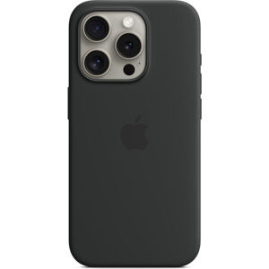 Apple silikínový kryt s MagSafe na iPhone 15 Pro čierny