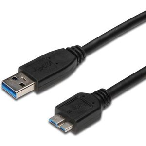 PremiumCord kábel USB A 3.0-Micro USB B 5m