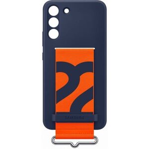 Samsung Silicone Cover with strap Galaxy S22+ modrý (EF-GS906TNEGWW)