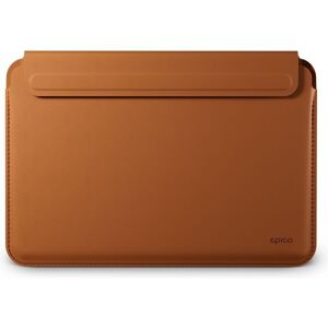 Epico Leather Sleeve MacBook Air 15" hnedý