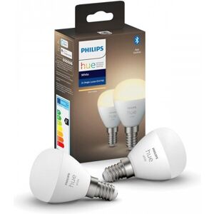 Philips Hue White Luster 2x Bluetooth žiarovka LED E14/P45 5,5 W 470lm
